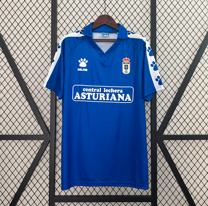 Camisa Real Oviedo - Retrô | 90/91 - (Casa)