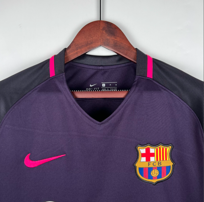 Camisa Barcelona - Retrô | 16/17 - (Fora)