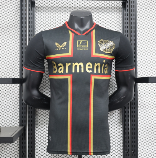 Camisa Bayer 04 Leverkusen - Edição dos Campeões - Jogador | 24/25