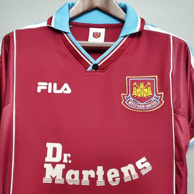 Camisa West Ham United - Retrô | 99/01 - (Casa)