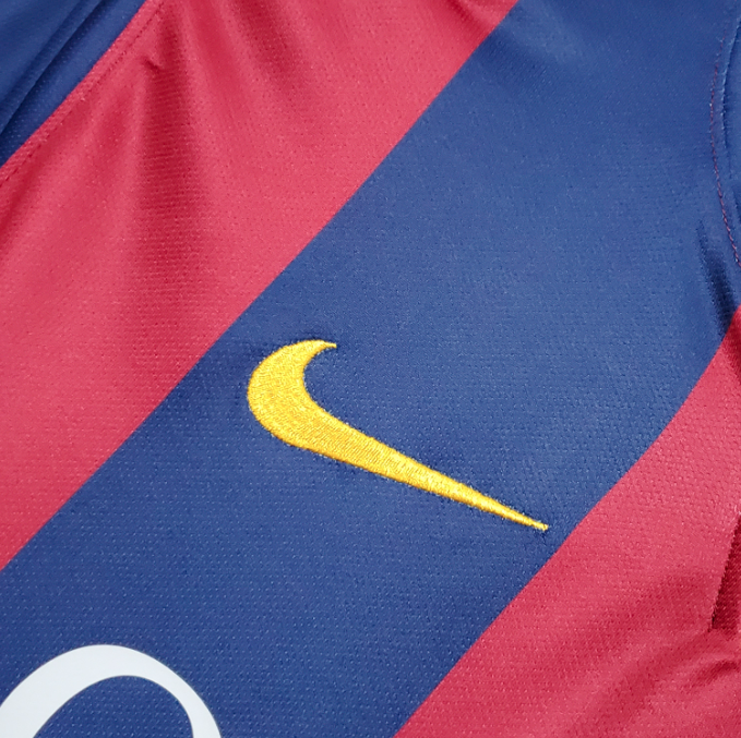 Camisa Barcelona - Retrô | 14/15 - (Casa)