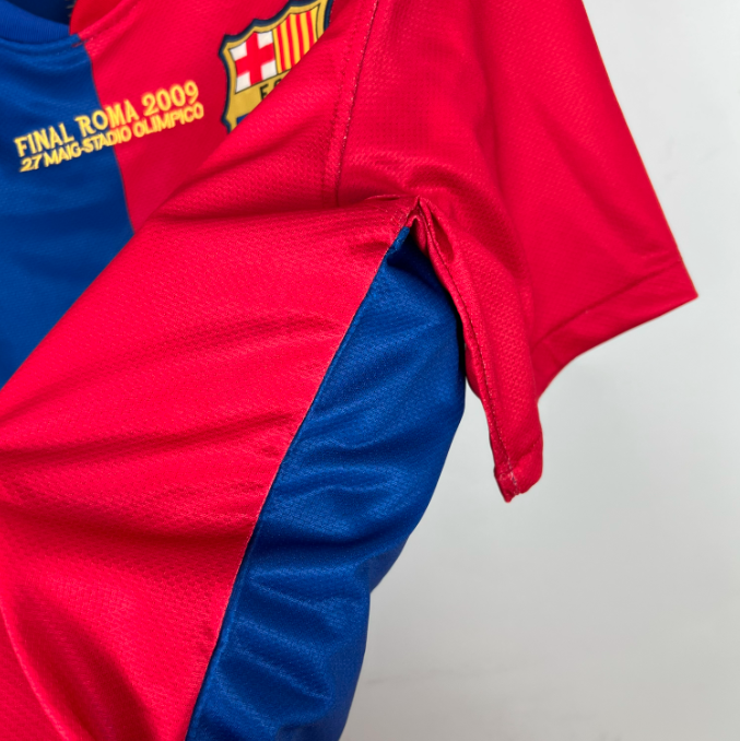 Camisa Barcelona - Retrô | 08/09 - UEFA Champions League - (Casa)