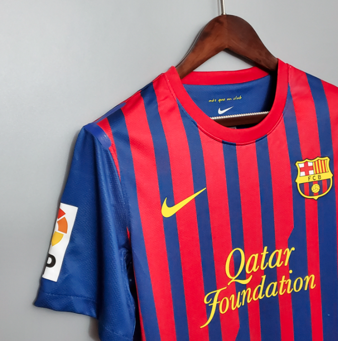Camisa Barcelona - Retrô | 11/12 - (Casa)
