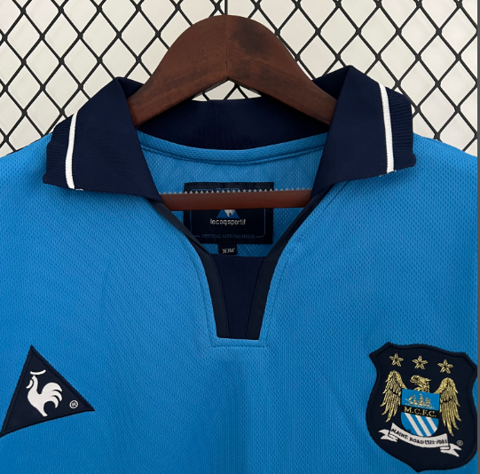 Camisa Manchester City - Retrô | 02/03 - (Casa)