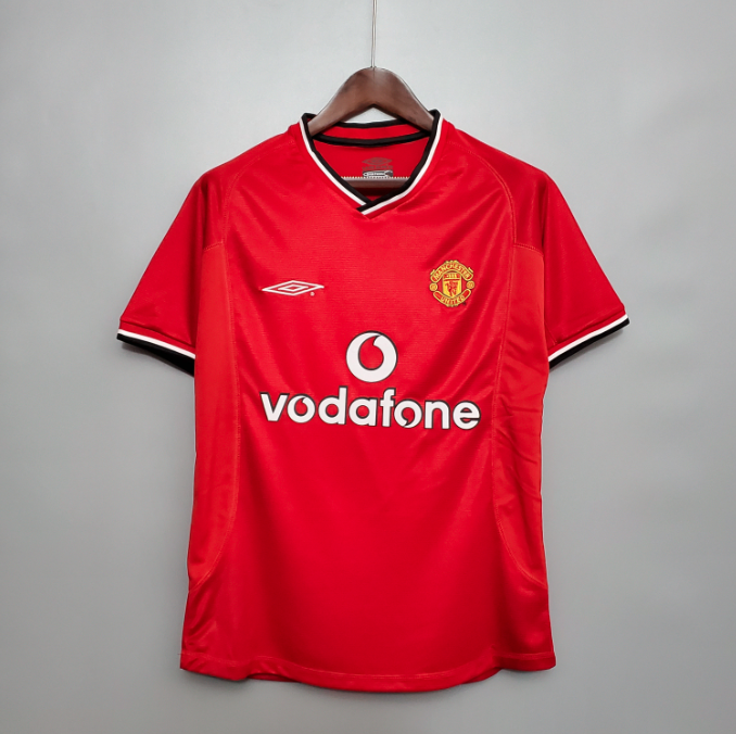 Camisa Manchester United - Retrô | 00/01 - (Casa)