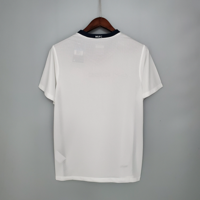 Camisa Manchester United - Retrô | 08/09 - Edição da liga - Branca - (Fora)