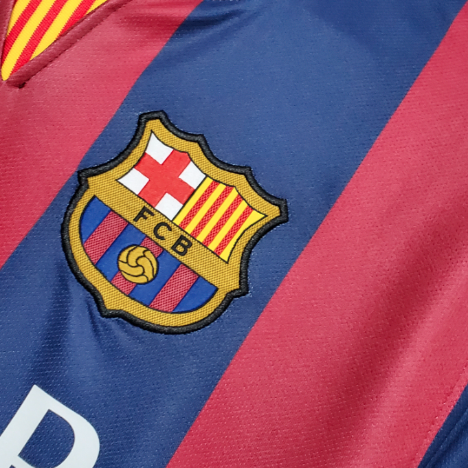 Camisa Barcelona - Retrô | 14/15 - (Casa)