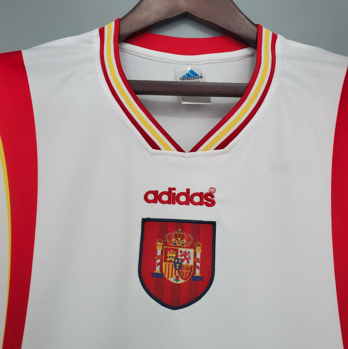 Camisa Espanha - Retrô | 1996 - (Fora)