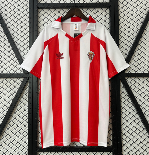Camisa Real Sporting - Retrô | 86/87 - (Casa)