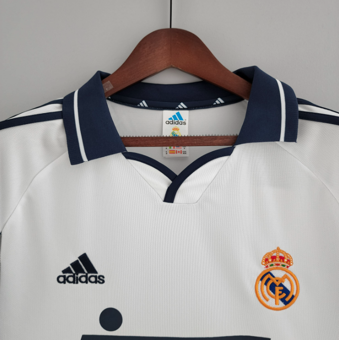Camisa Real Madrid - Retrô | 00/01 - (Casa)