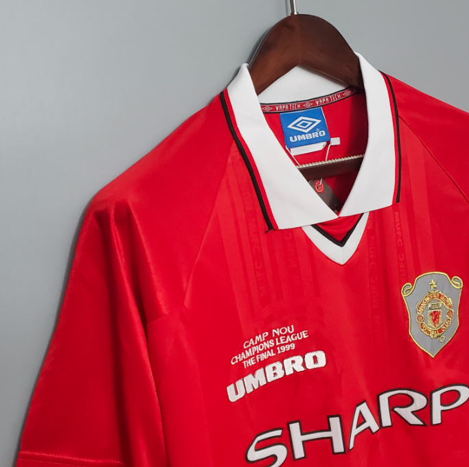 Camisa Manchester United - Retrô | 99/00 - (Casa)