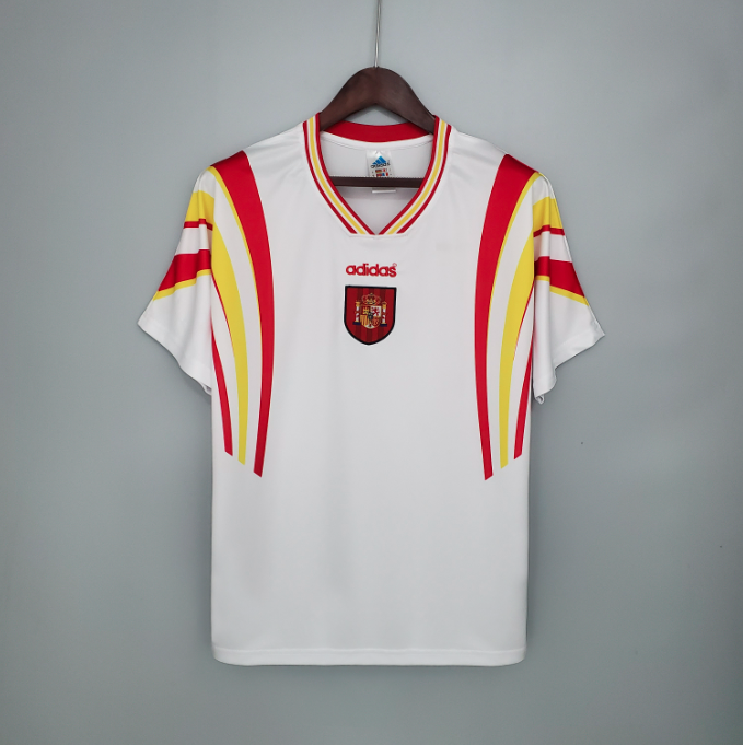 Camisa Espanha - Retrô | 1996 - (Fora)