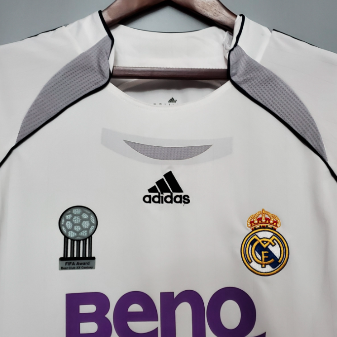 Camisa Real Madrid - Retrô | 06/07 - (Casa)
