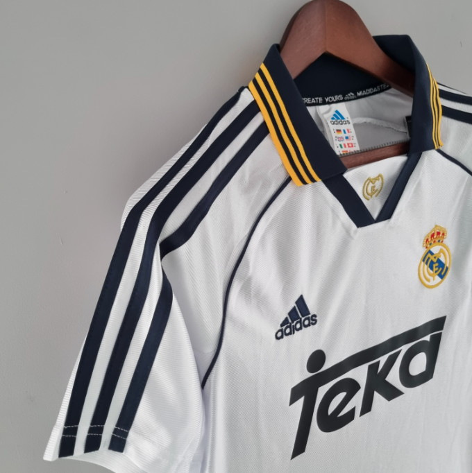 Camisa Real Madrid - Retrô | 2000 - (Casa)