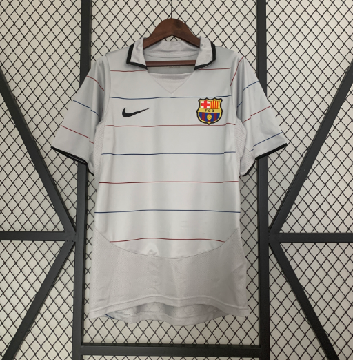 Camisa Barcelona - Retrô | 03/04 - (Fora)