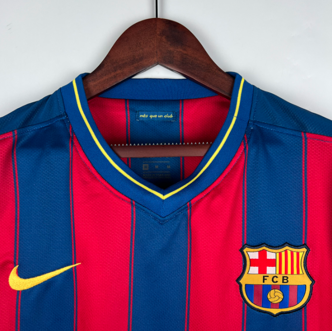 Camisa Barcelona - Retrô | 09/10 - (Casa)