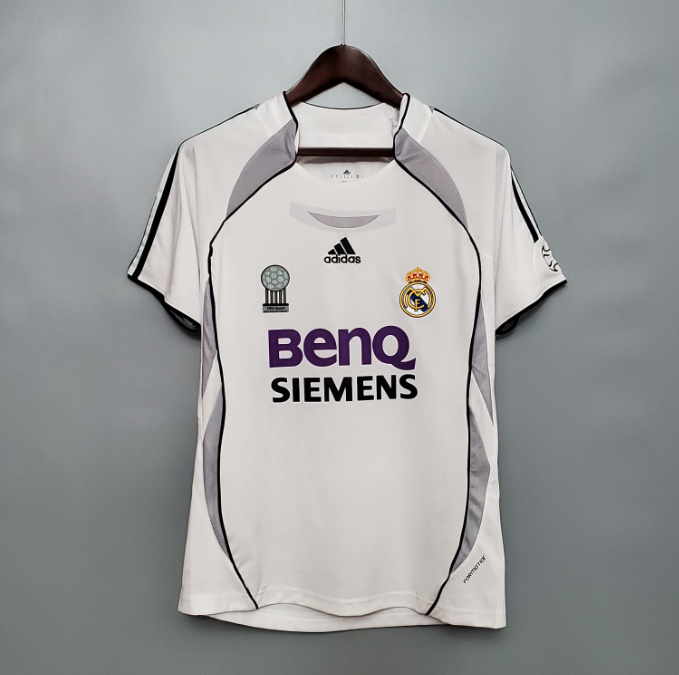 Camisa Real Madrid - Retrô | 06/07 - (Casa)