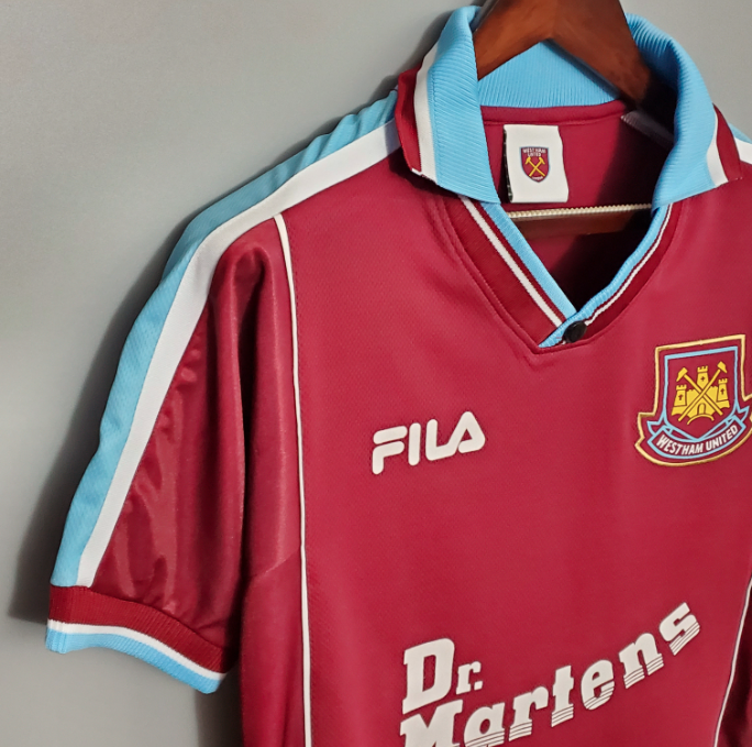 Camisa West Ham United - Retrô | 99/01 - (Casa)
