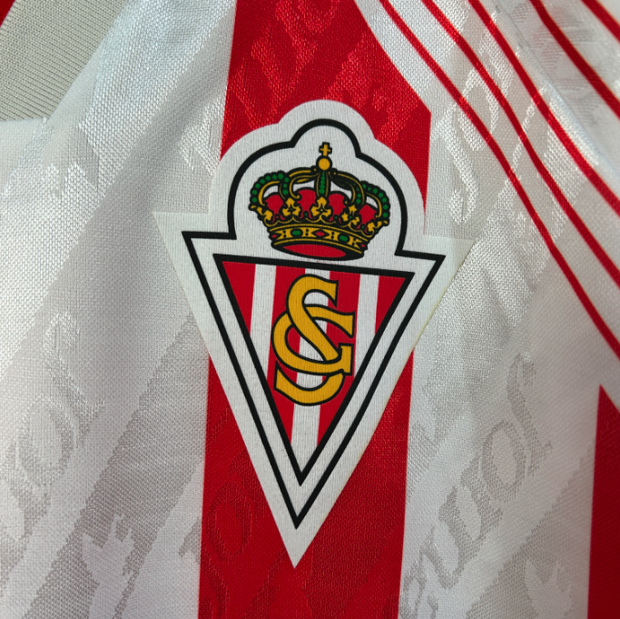 Camisa Sporting Gijon - Retrô | 94/95 - Tamanho da Casa