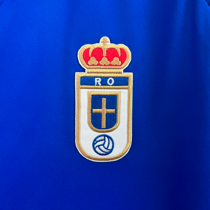 Camisa Real Oviedo - Retrô | 90/91 - (Casa)