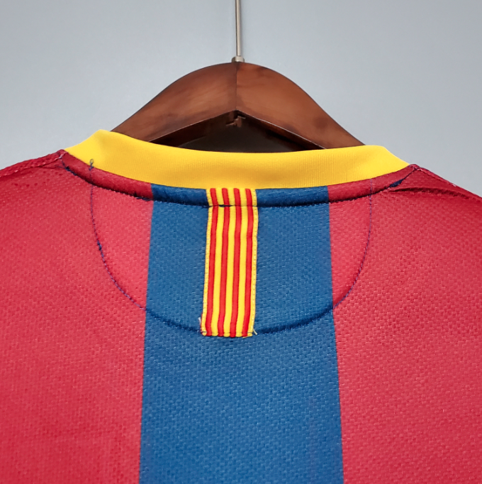 Camisa Barcelona - Retrô | 10/11 - (Casa)
