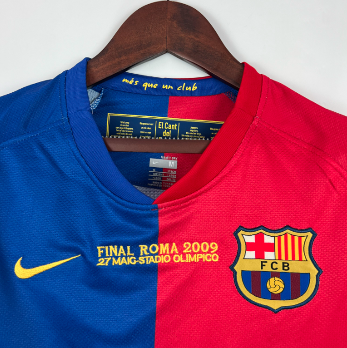 Camisa Barcelona - Retrô | 08/09 - UEFA Champions League - (Casa)