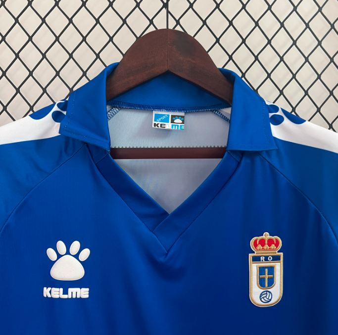 Camisa Real Oviedo - Retrô | 90/91 - (Casa)