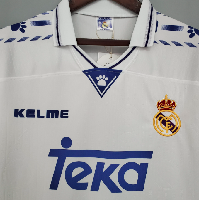 Camisa Real Madrid - Retrô | 96/97 - (Casa)