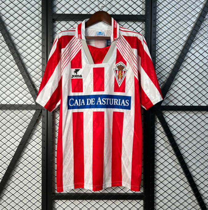 Camisa Sporting Gijon - Retrô | 94/95 - Tamanho da Casa