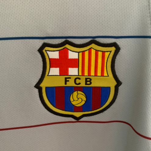 Camisa Barcelona - Retrô | 03/04 - (Fora)