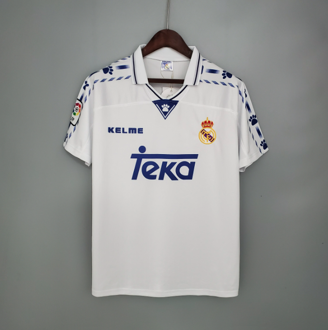 Camisa Real Madrid - Retrô | 96/97 - (Casa)