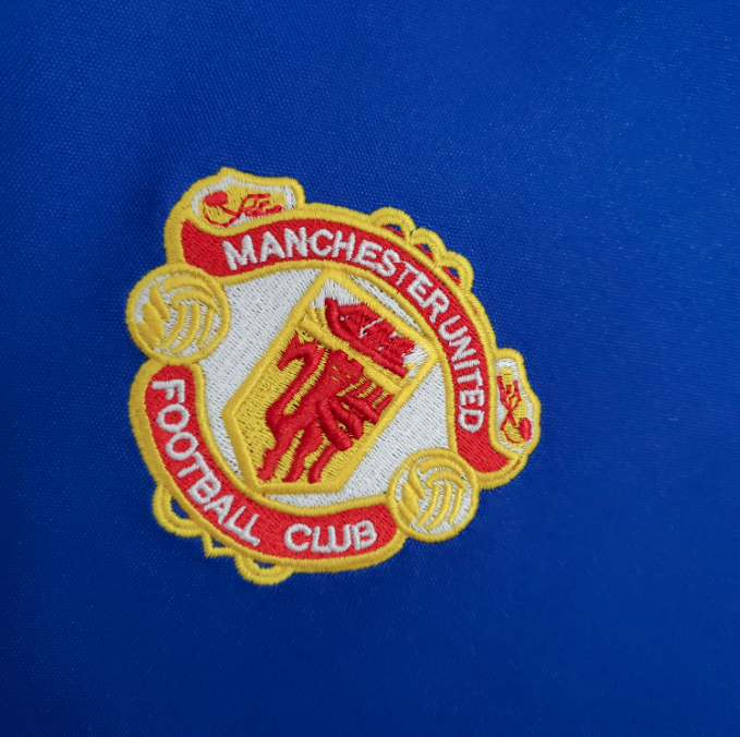Camisa Manchester United - Retrô | 85/86 - Azul - (Fora)