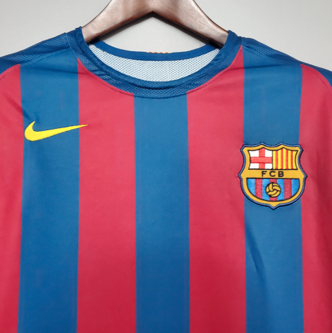 Camisa Barcelona - Retrô | 2006 - UEFA Champions League - (Casa)