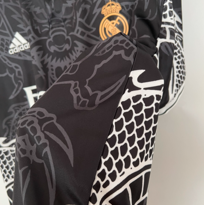 Camisa Real Madrid - Torcedor | 23/24 - Edição Especial Preta
