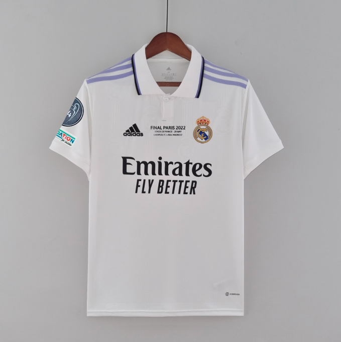 Camisa Real Madrid - Torcedor | 22/23 - 14° Edição Champions - (Casa)