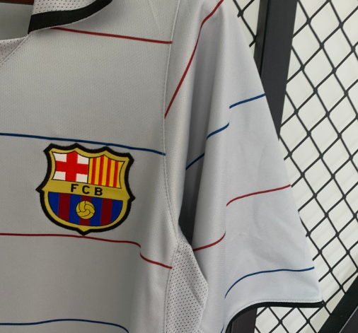 Camisa Barcelona - Retrô | 03/04 - (Fora)
