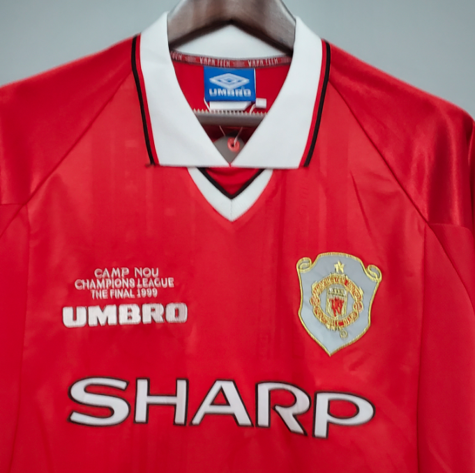 Camisa Manchester United - Retrô | 99/00 - (Casa)