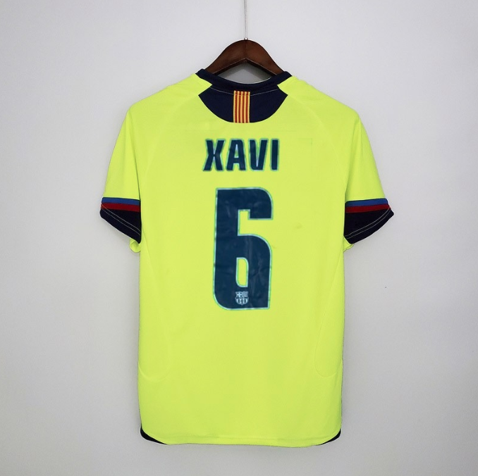 Camisa Barcelona - Retrô | 05/06 - (Fora)