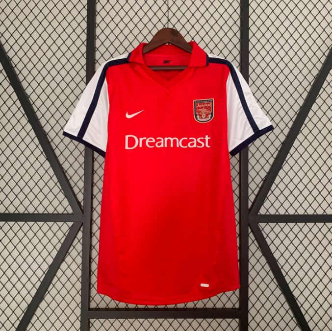 Camisa Arsenal - Retrô | 01/02 - (Casa)