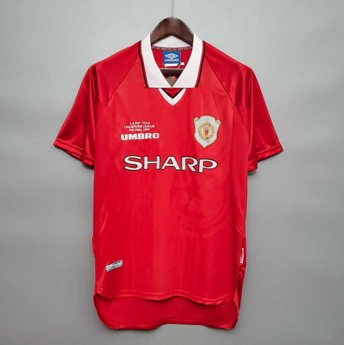 Camisa Manchester United - Retrô | 99/00 - (Casa)