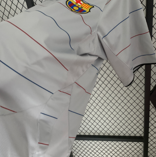 Camisa Barcelona - Retrô | 03/04 - (Fora)