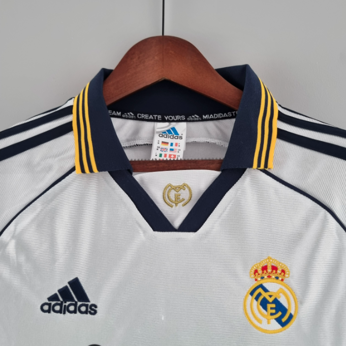 Camisa Real Madrid - Retrô | 2000 - (Casa)