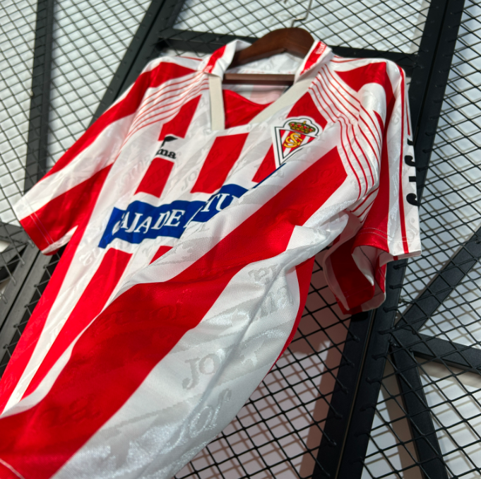 Camisa Sporting Gijon - Retrô | 94/95 - Tamanho da Casa