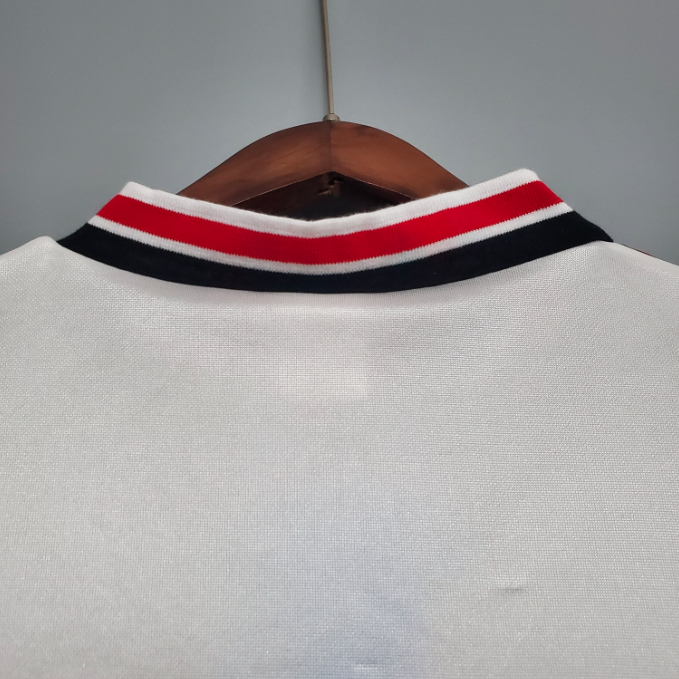 Camisa Manchester United - Retrô | 1985 - Branca