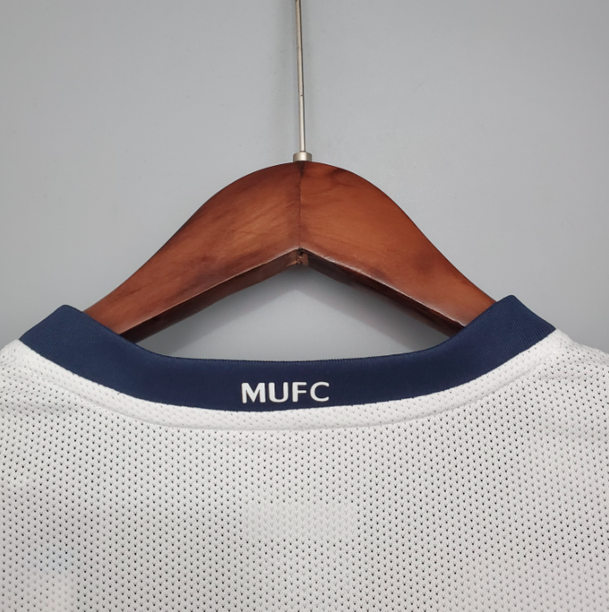 Camisa Manchester United - Retrô | 08/09 - Edição da liga - Branca - (Fora)