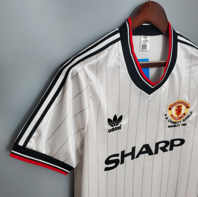 Camisa Manchester United - Retrô | 1983 - (Fora)