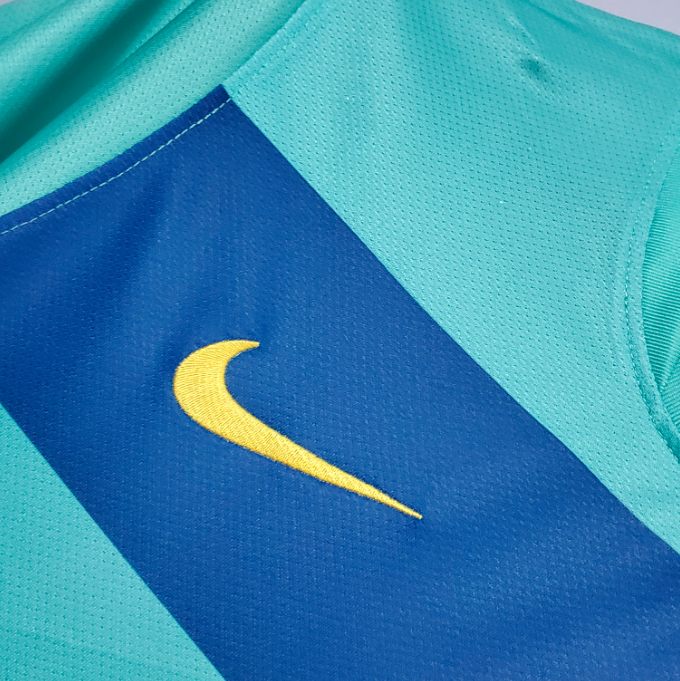 Camisa Barcelona - Retrô | 10/11 - (Fora)