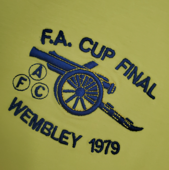 Camisa Arsenal - Retrô | 71/79 - Amarela - (Fora)