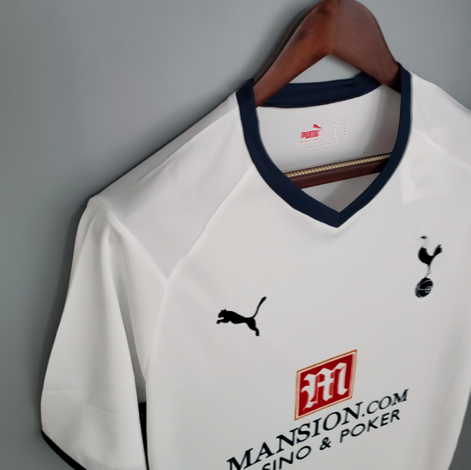 Camisa Tottenham - Retrô | 08/09 - (Casa)