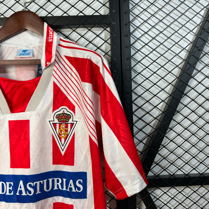 Camisa Sporting Gijon - Retrô | 94/95 - Tamanho da Casa